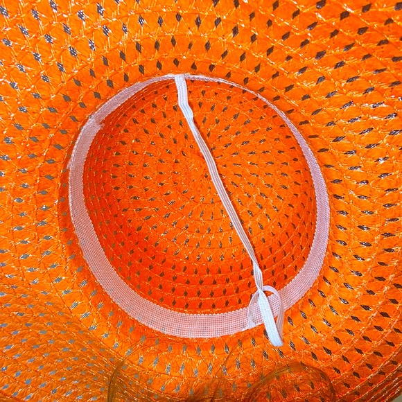 Wide Brim Straw Cap Beach Hats Floppy Straw hat - Picture 4 of 5